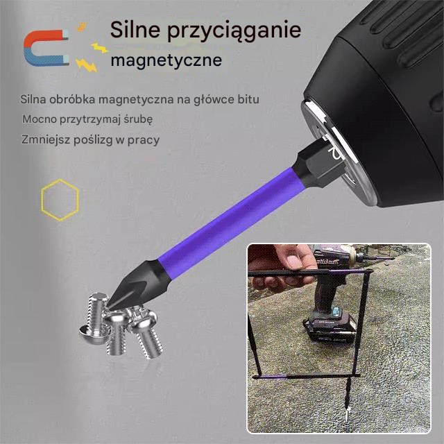 👍Ulepszony bit magnetyczny o wysokiej twardości i moc