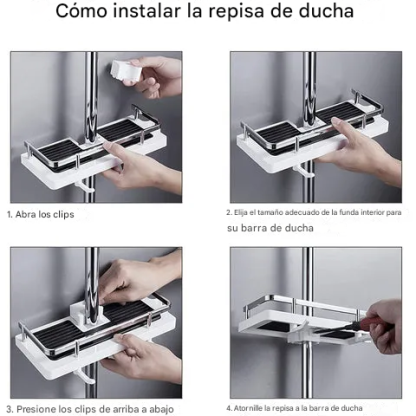 Estante de almacenamiento multifunción sin perforaciones ¡Oferta especial!