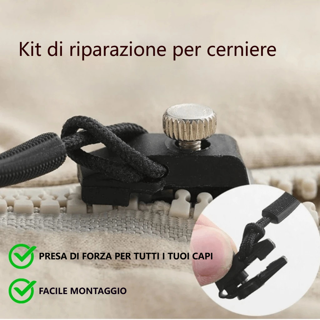 Kit di riparazione per cerniere