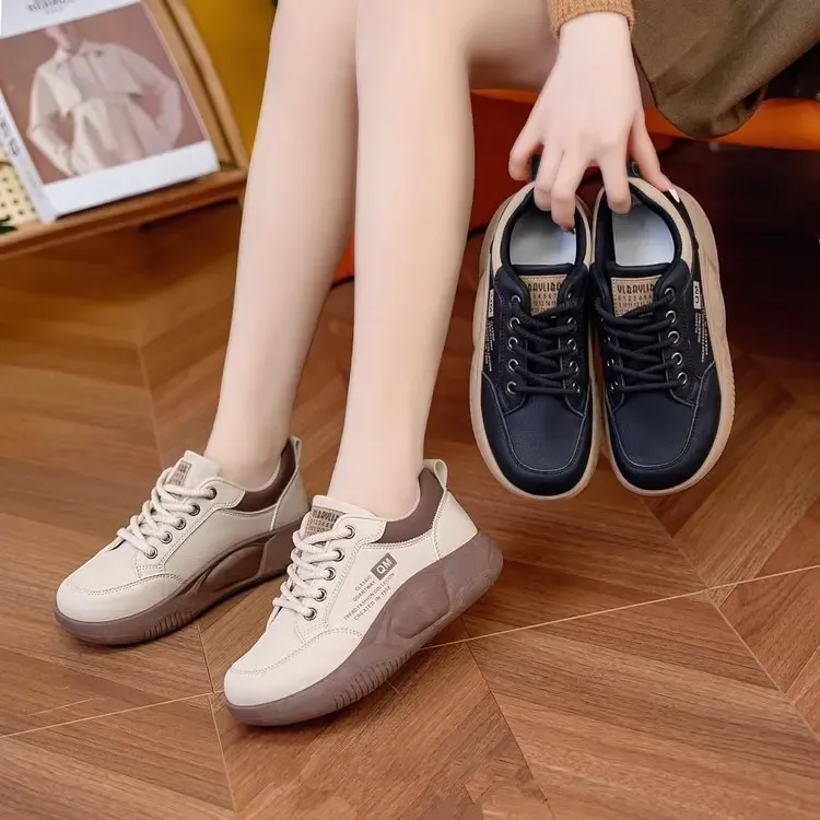 【35-40】Nuove scarpe casual fatte a mano in vera pelle