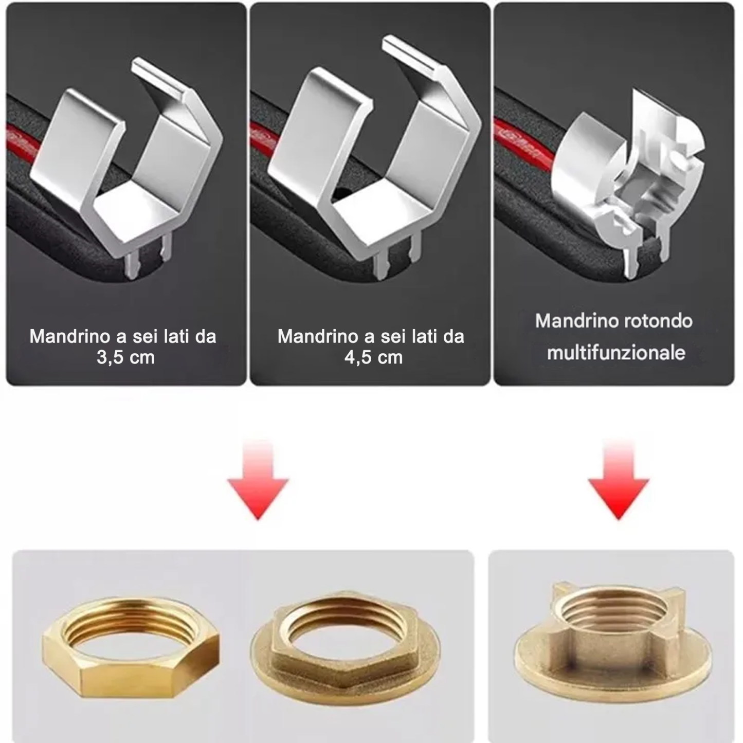Chiave universale per il bagno