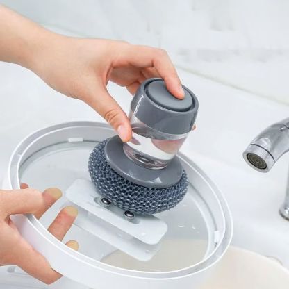 Spazzola lavapentole multifunzione decontaminante