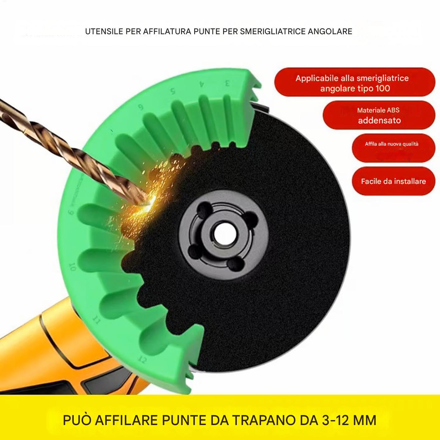 🎉di sconto🔥Smerigliatrice per trapano multifunzione