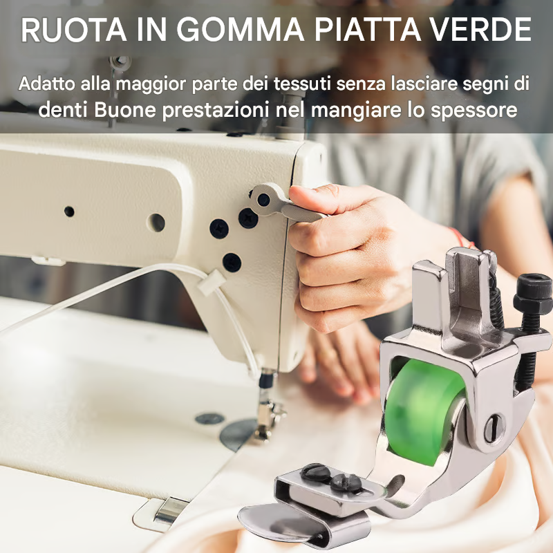 🔥 Piedino premistoffa versatile regolabile per orlo arrotolato