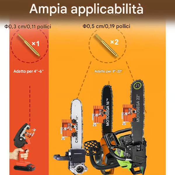 ✨Ultimo giorno - 49% di sconto - Affilatrice portatile multiuso per lame di motosega