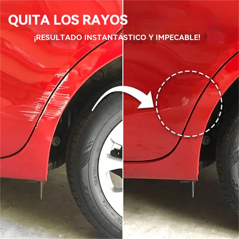Spray nano multifuncional para eliminar arañazos del coche