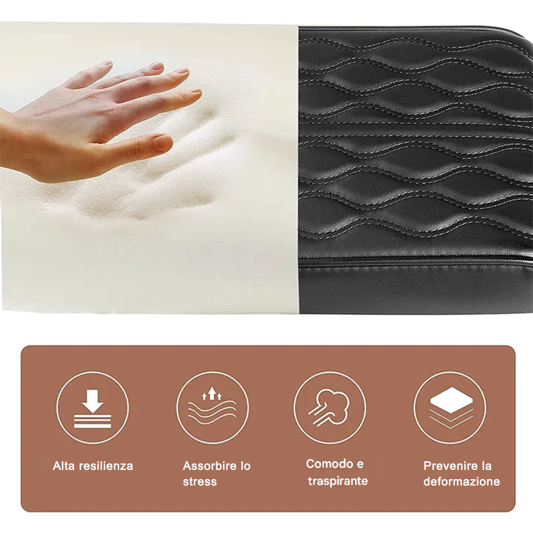 🚗Scatola bracciolo in memory foam per veicoli