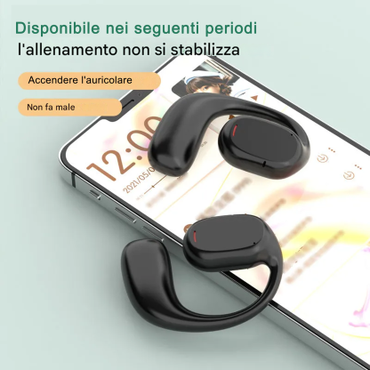 Auricolare Bluetooth wireless con auricolare pendente