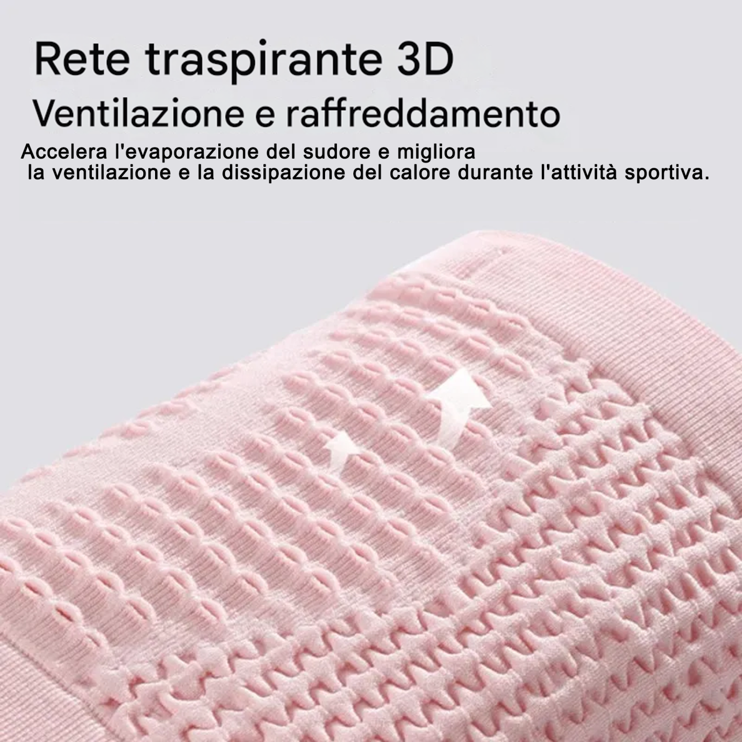 Marsupio multifunzionale in maglia traspirante nascosto