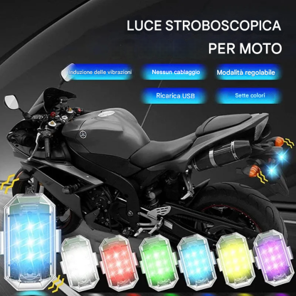 Luce stroboscopica LED wireless ad alta luminosità