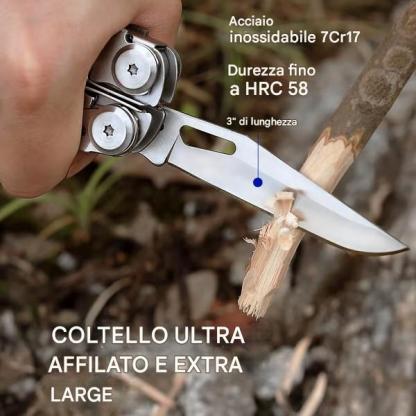 OFFERTA SPECIALE  -🎁Pinze multiuso pieghevoli in acciaio inossidabile 28 in 1