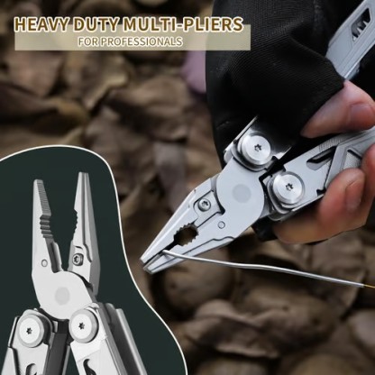 OFFERTA SPECIALE  -🎁Pinze multiuso pieghevoli in acciaio inossidabile 28 in 1