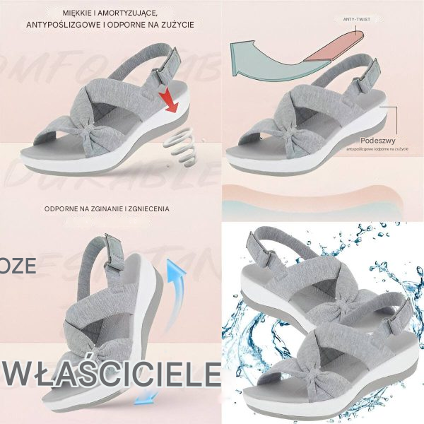 Damskie letnie sandały ortopedyczne | AMALFI 1+1 GRATIS