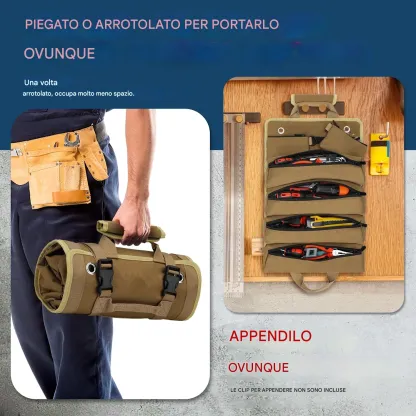 Borsa portautensili arrotolabile Premium