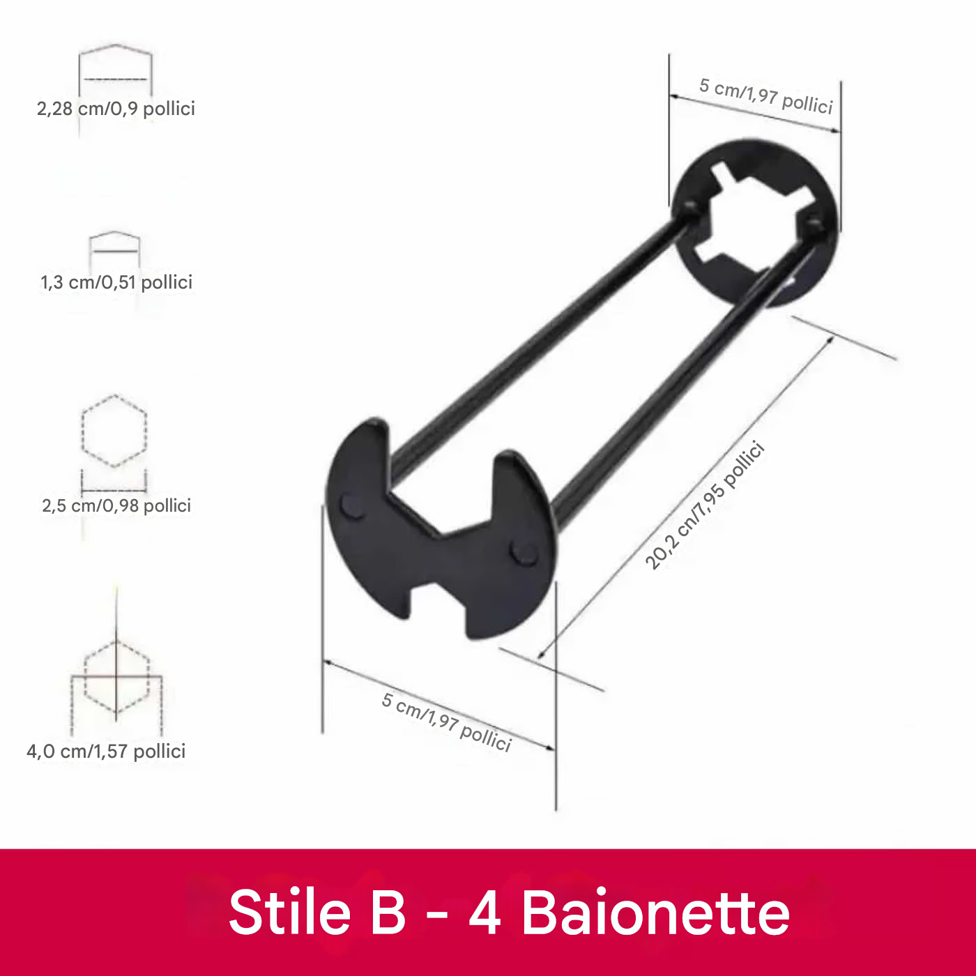 Descrizione Risolvere facilmente i problemi di installazione in spazi ristretti.🔥2025 Saldi 🔥🔧Chiave per lavello multifunzionale