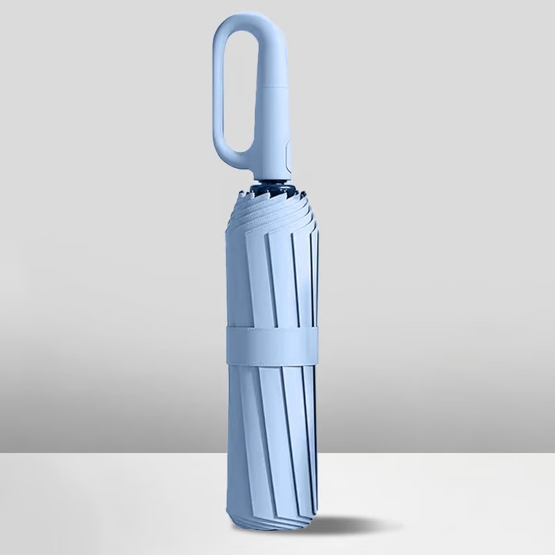 🔥Offerta speciale - Ombrello antivento rinforzato con fibbia ad anello creativo