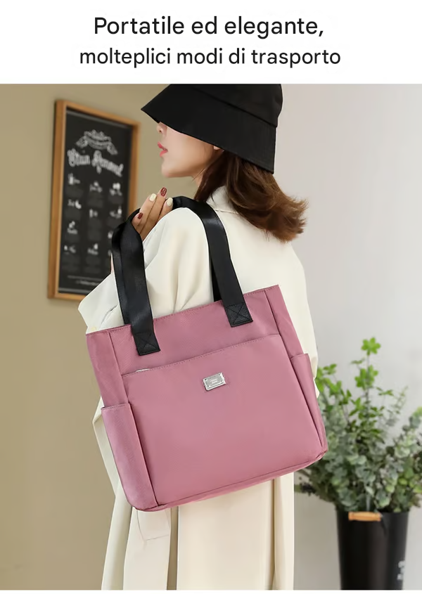 🔥Borsa a tracolla multitasche in nylon idrorepellente di grande capacità👜
