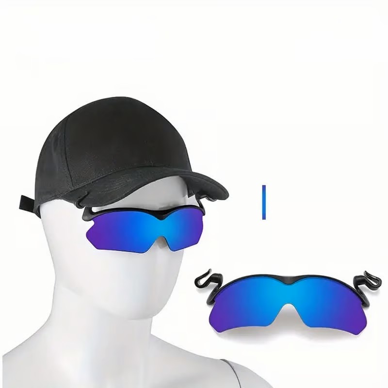 Occhiali da sole con clip, occhiali da pesca