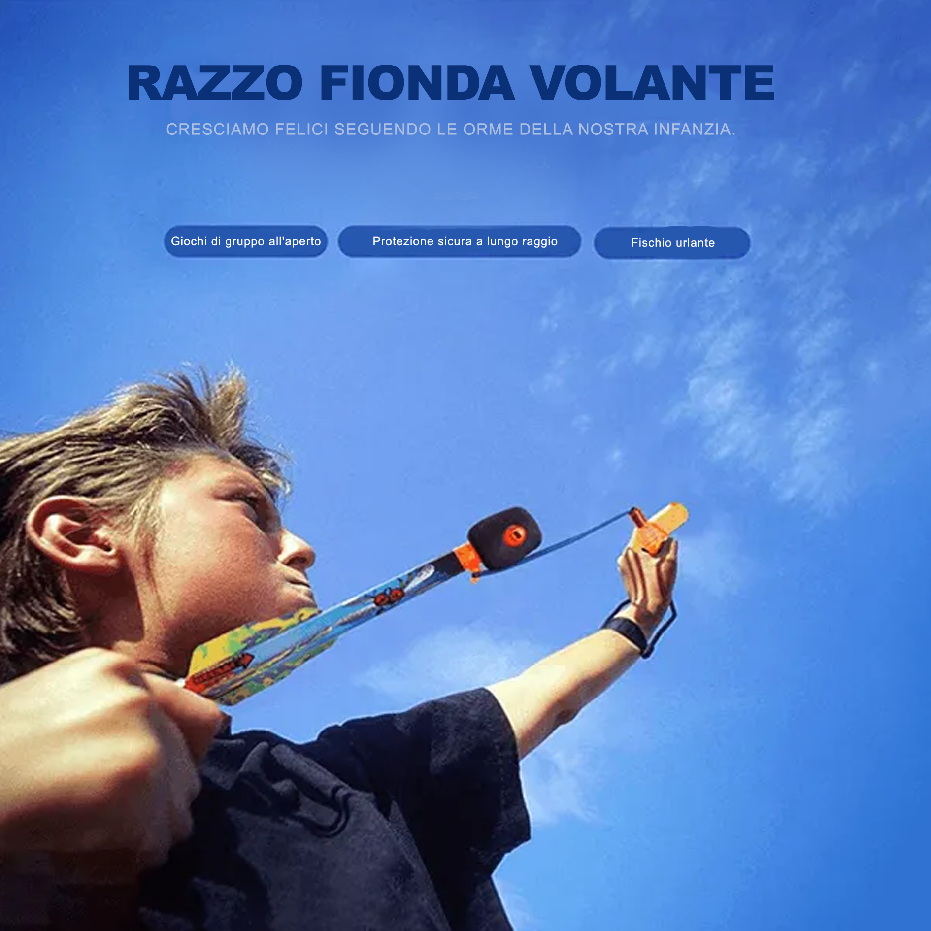 Incredibili elicotteri LED Rocket Slingshot