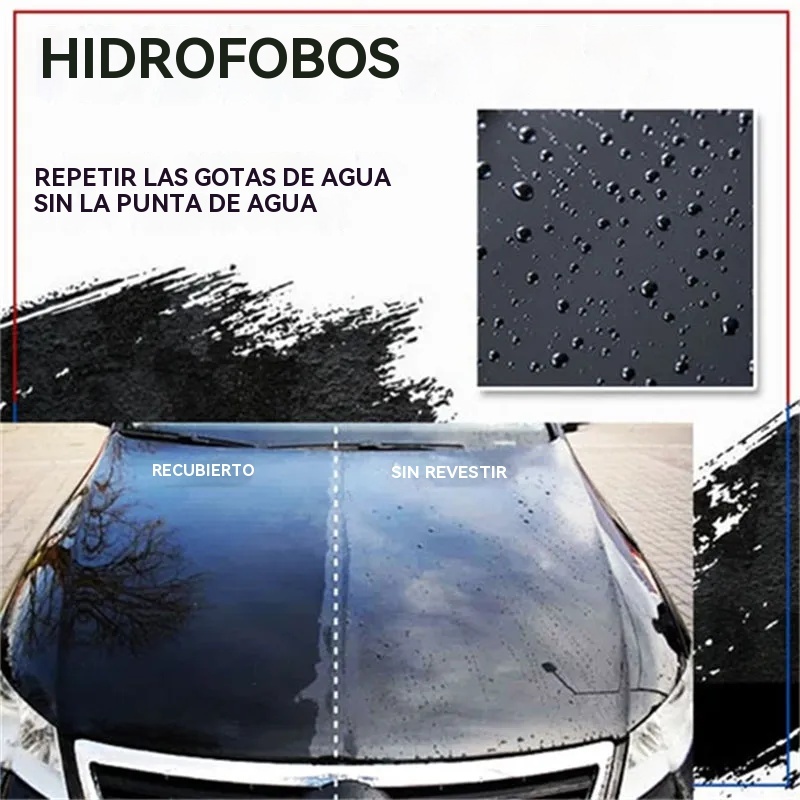 Spray nano multifuncional para eliminar arañazos del coche