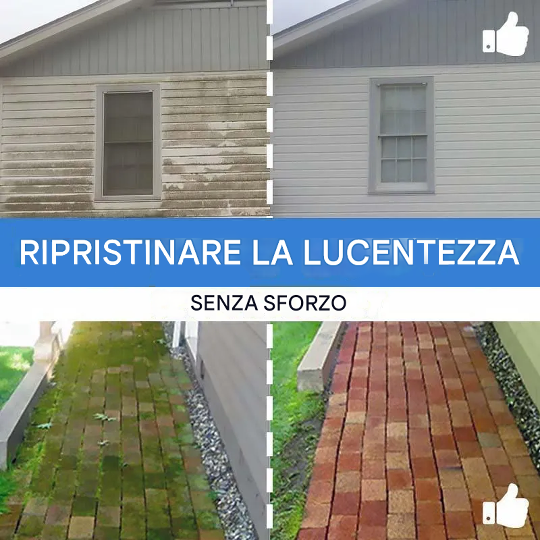 Idropulitrice ad alta pressione 2 in 1 2.0