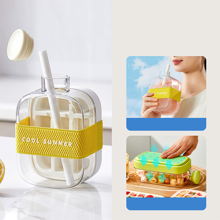 🧊Forma i czajnik do kostek lodu Press-To-Cold