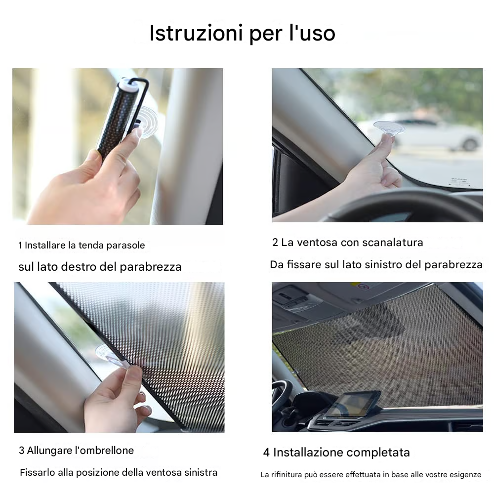 Tendine per finestrini auto