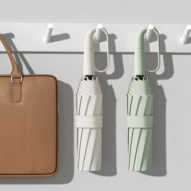 🔥Offerta speciale - Ombrello antivento rinforzato con fibbia ad anello creativo