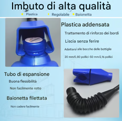 🔥Imbuto universale con fibbia pieghevole per uso domestico