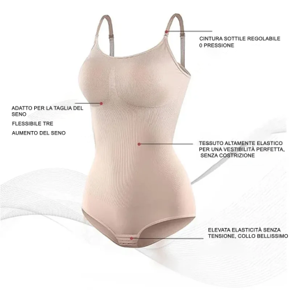 Tummy Control Waist Slimming One-piece Shapewear