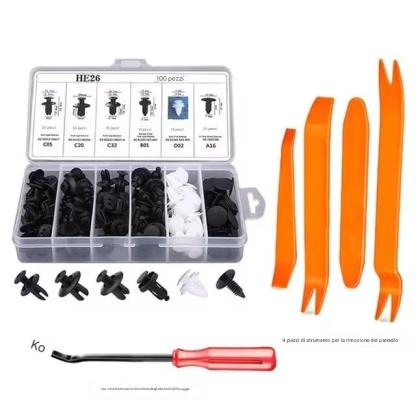 Set di scatole di fissaggio per auto (630 pezzi)