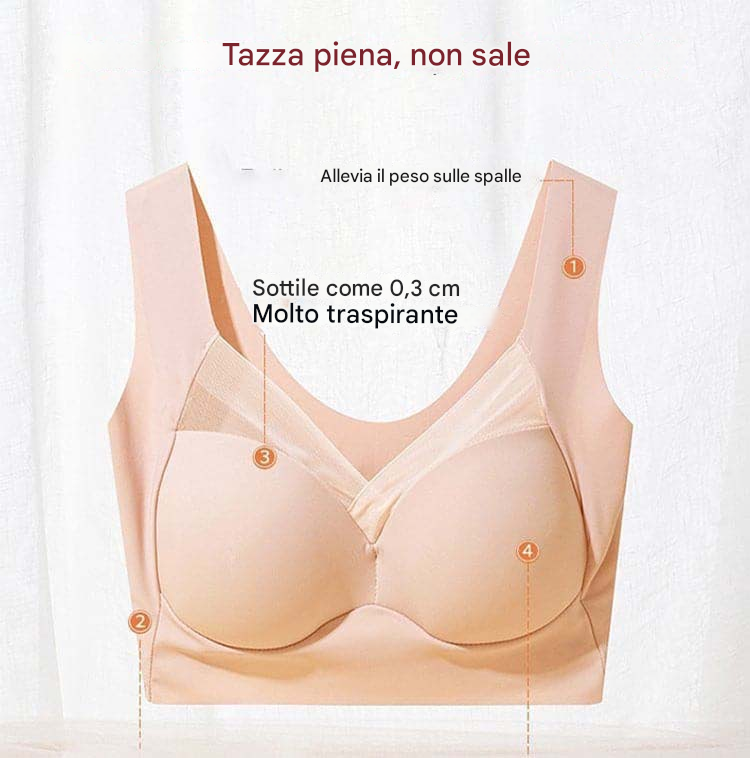 🎁Reggiseno sexy traspirante con ferretto【1+1 gratis】