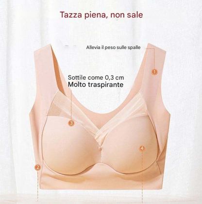 🎁Reggiseno sexy traspirante con ferretto【1+1 gratis】