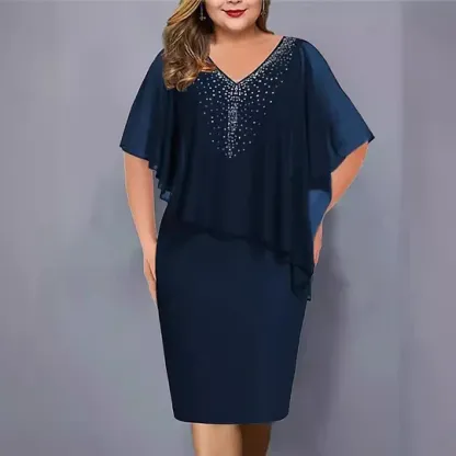 🔥🔥【S-5XL】2025 Nuovi abiti estivi in ​​chiffon con scialle