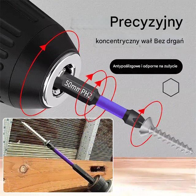 👍Ulepszony bit magnetyczny o wysokiej twardości i moc