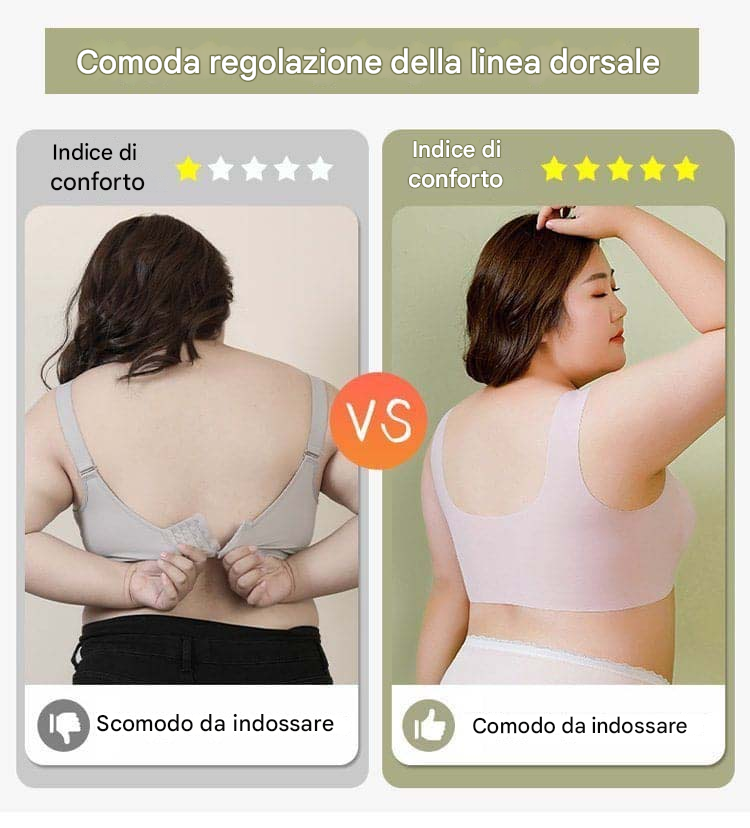 🎁Reggiseno sexy traspirante con ferretto【1+1 gratis】