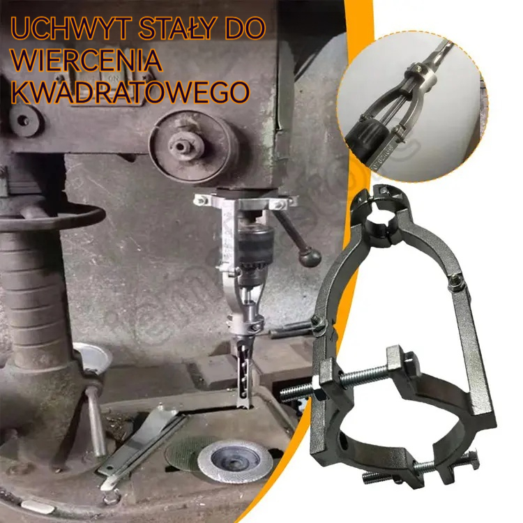 🧑‍🔧🧰Podpora do mocowania wiertła z otworem kwadratowym