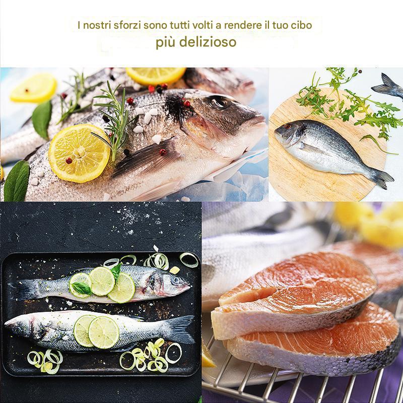 Utensile da cucina manuale per raschiare il pesce