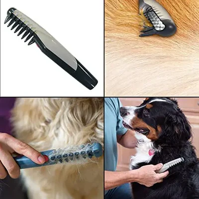 Pettine elettrico per la rifinitura e la cura dei capelli