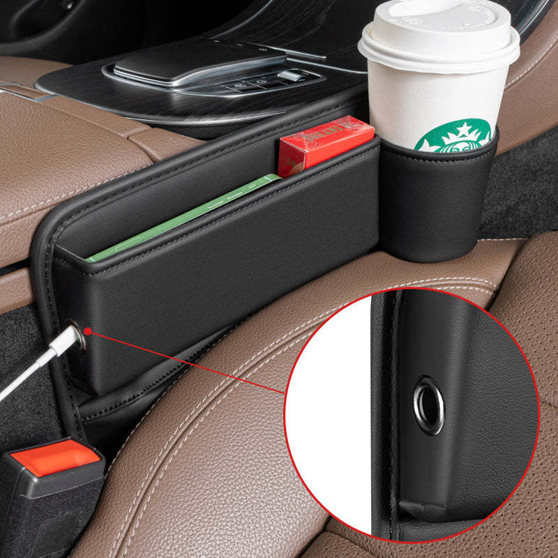 Cajas de almacenamiento para el espacio entre asientos