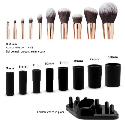 Detergente per pennelli da trucco Belle Beauty