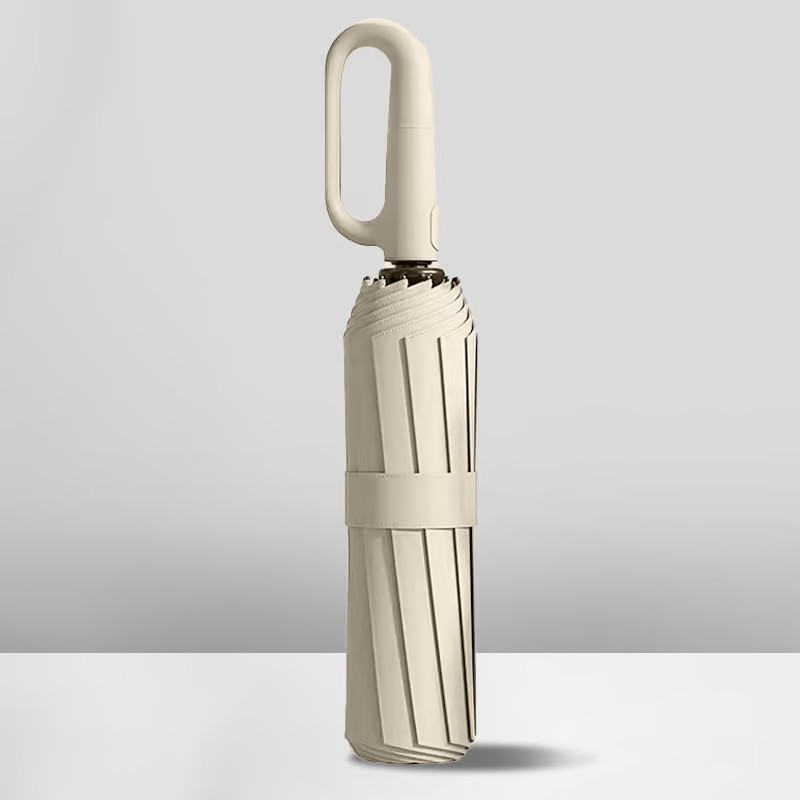🔥Offerta speciale - Ombrello antivento rinforzato con fibbia ad anello creativo