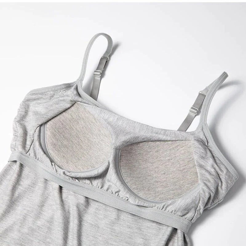 ❤️‍🔥Canotta ampia con reggiseno incorporato