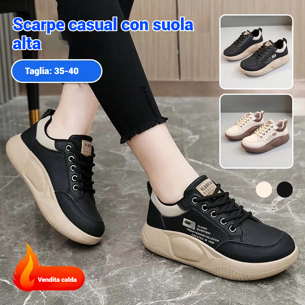 【35-40】Nuove scarpe casual fatte a mano in vera pelle