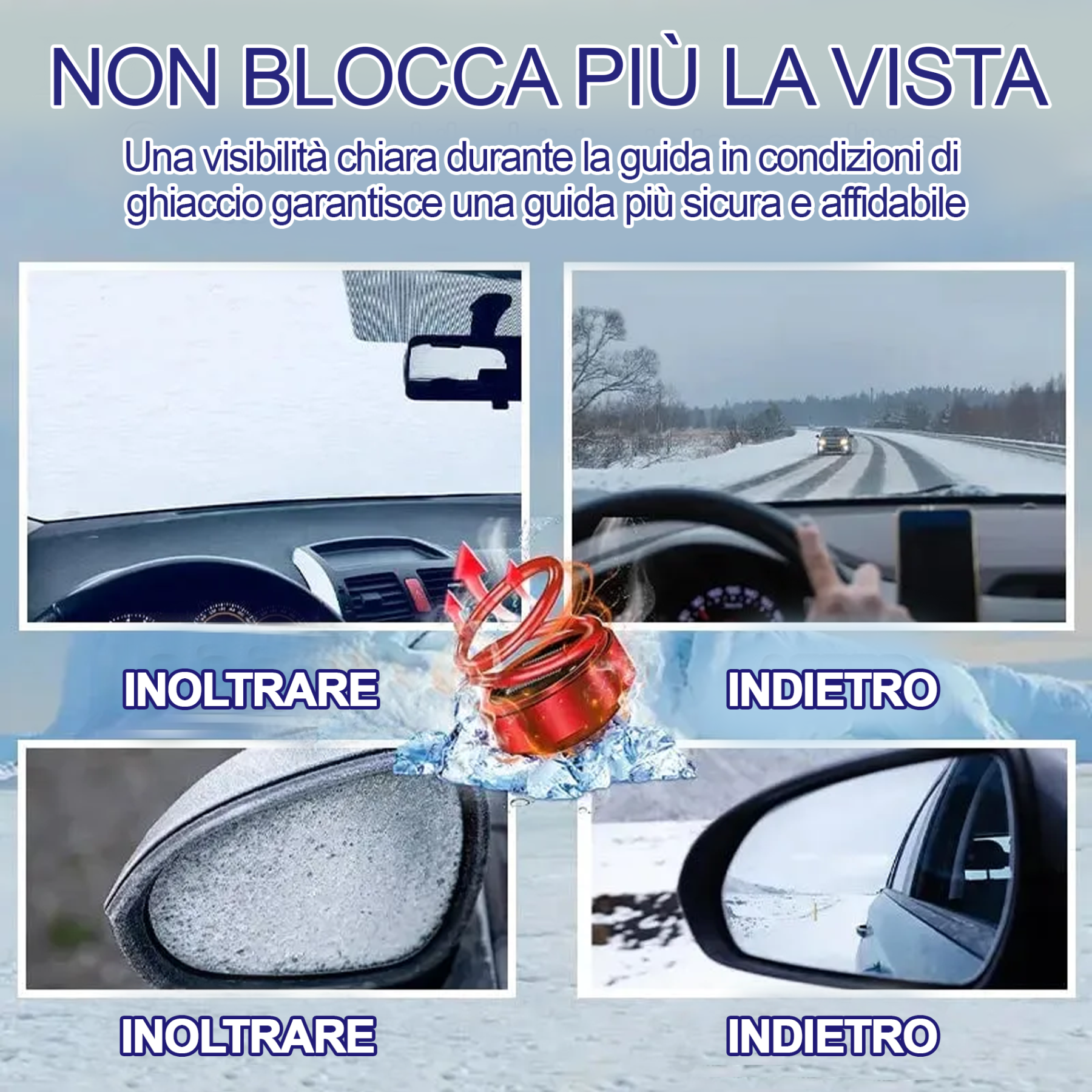 Riscaldatore molecolare cinetico portatil