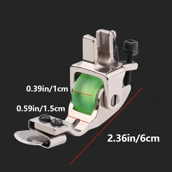 🔥 Piedino premistoffa versatile regolabile per orlo arrotolato