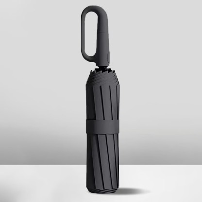 🔥Offerta speciale - Ombrello antivento rinforzato con fibbia ad anello creativo