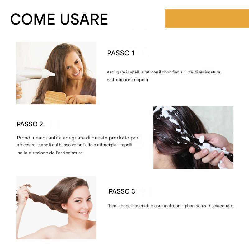 Styling a lunga durata Moroccan Volume Elasticity, Crema volumizzante Moroccan Curl Defining, Morocco Moisturizing Moisture Styling Elastin, Elastina Para el Cabello 3,38 fl.oz