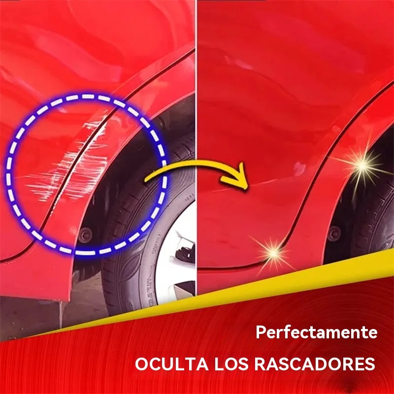 Spray nano multifuncional para eliminar arañazos del coche
