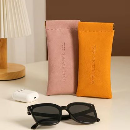 🔥Borsa portaoggetti in pelle con bottone automatico